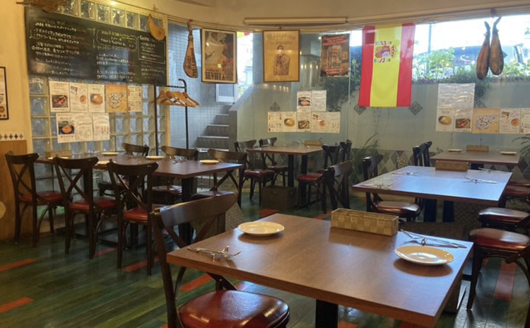 ソルナシエンテの店内