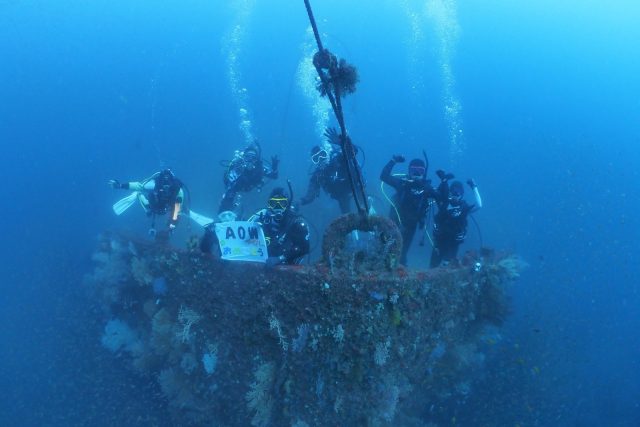 熱海、ダイビング、沈没船