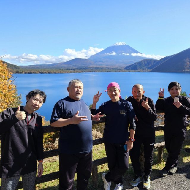 ダイビング、紅葉、本栖湖