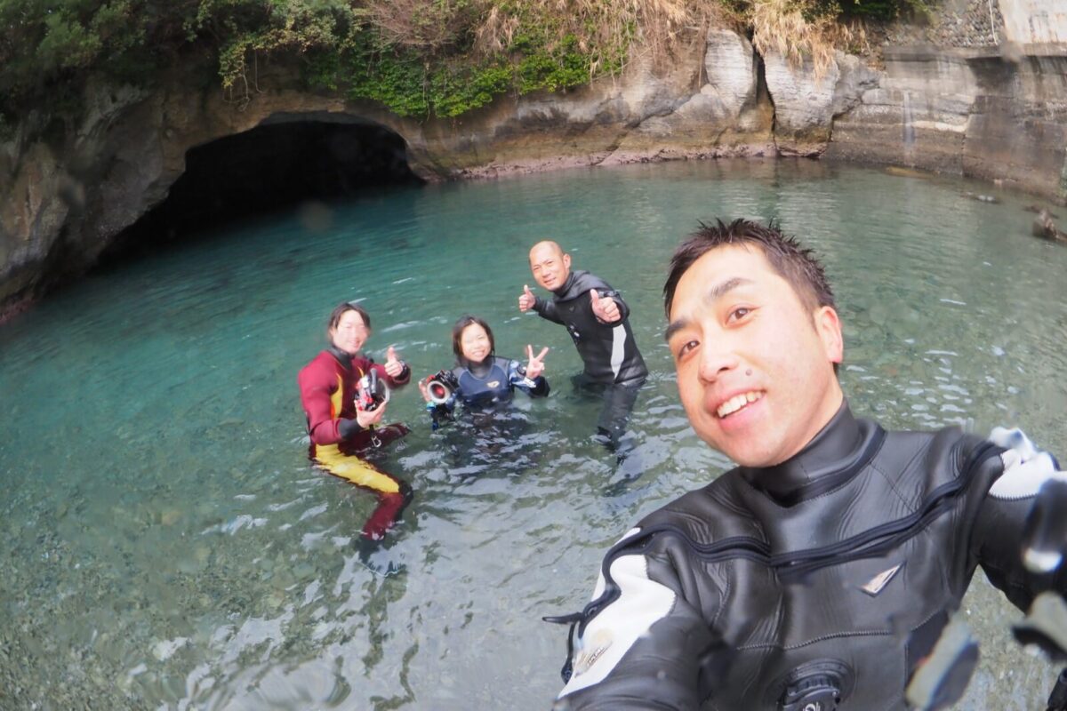 ダイビング、堂ヶ島