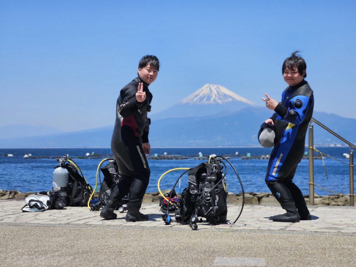 ダイビング、平沢