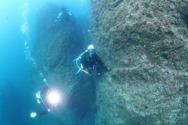ダイビング,
堂ヶ島