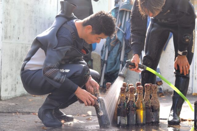 ダイビング,海底熟成