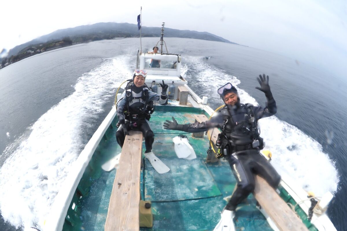 ダイビング,淡島,ボートダイビング