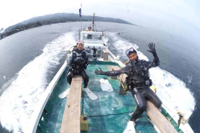 ダイビング,淡島,ボートダイビング